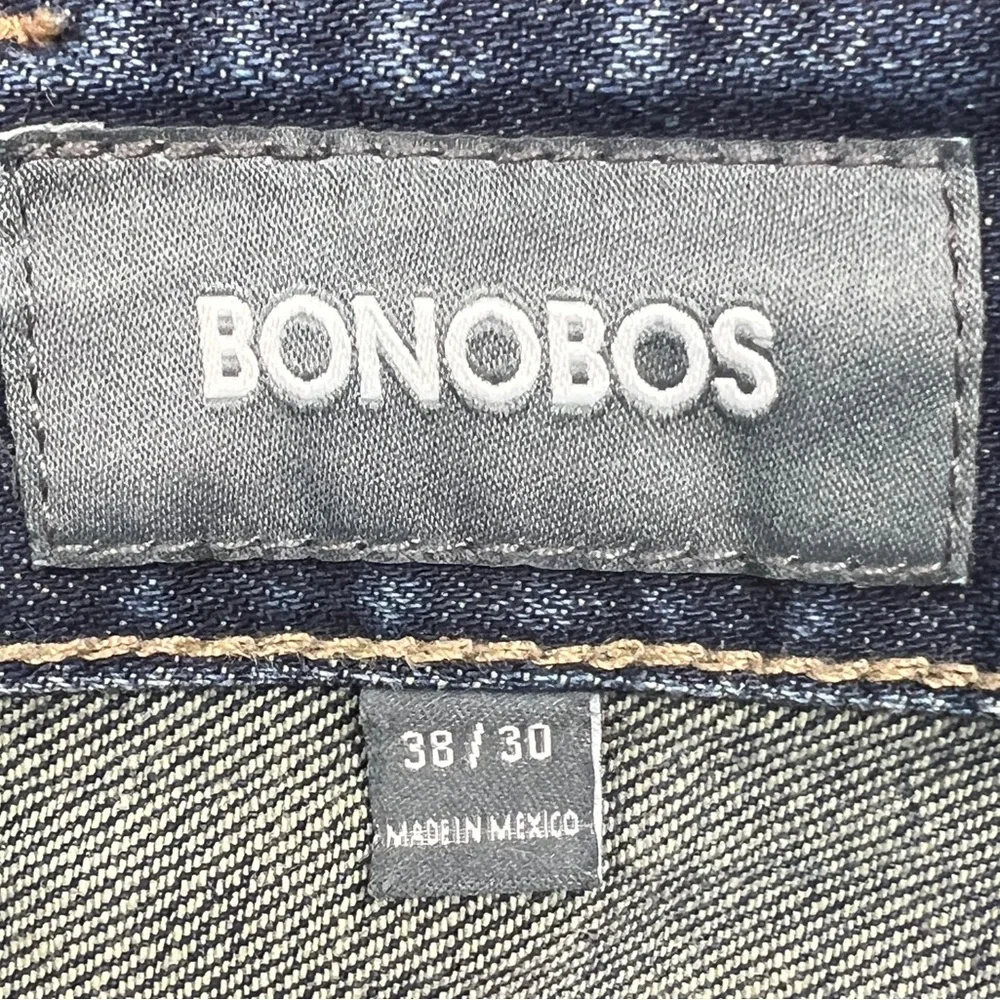 Bonobos Jeans Mens 38x30 Slim‎ The Blue Jean Denim Stretch Dark Wash